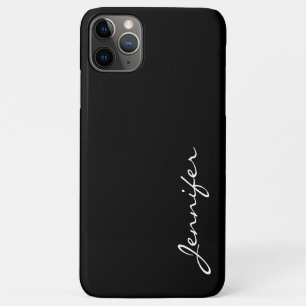 Black colour background iPhone 11 pro max case