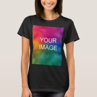 Black Colour Template Custom Add Photo Image Logo