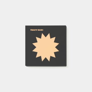 Black Coloured  Post-it Notes