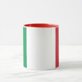 Black Combo Mug with flag of Italy (Center)