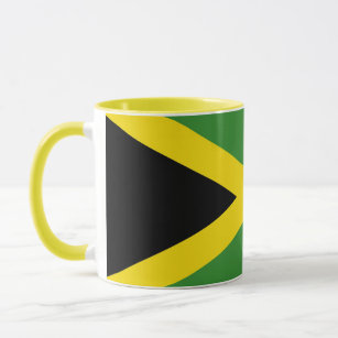 Black Combo Mug with flag of Jamaica