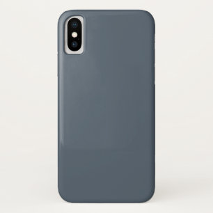 Black coral (solid colour)  iPhone x case