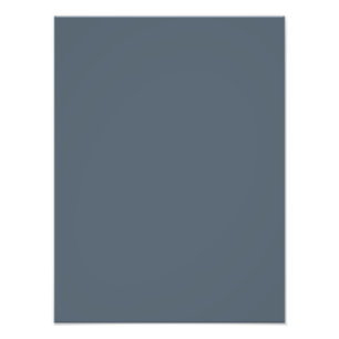 Black coral (solid colour) photo print