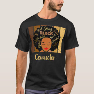 Black Counsellor Love African American T-Shirt