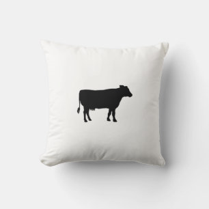 Black Cow Cushion