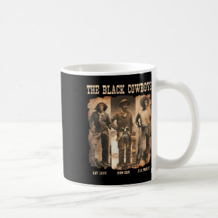 Black Cowboy Western Rodeo Melanin Black History T Coffee Mug