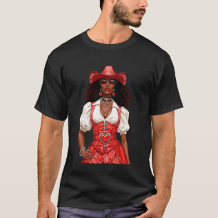 Black Cowgirl Melanin T-Shirt