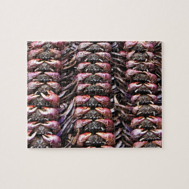 Black Crabs [Po Na] ... Thai Street Food Jigsaw Puzzle (Horizontal)