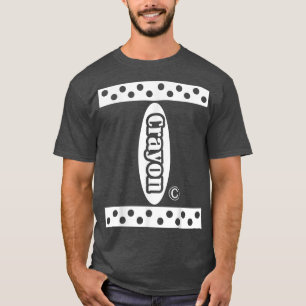 Black Crayon Box Halloween Costume Couple & Group  T-Shirt