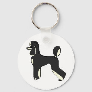Black & Cream Phantom Key Ring