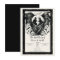 Black Cream Silver Gothic Love Bats Wedding