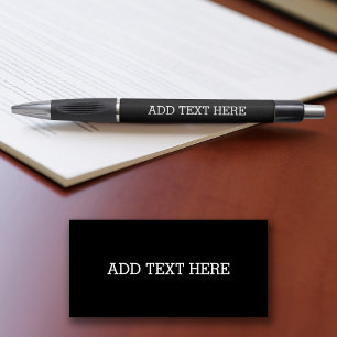 Black Create Your Own - Make It Yours Custom Text