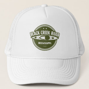 Black Creek River Mississippi Kayaking Trucker Hat