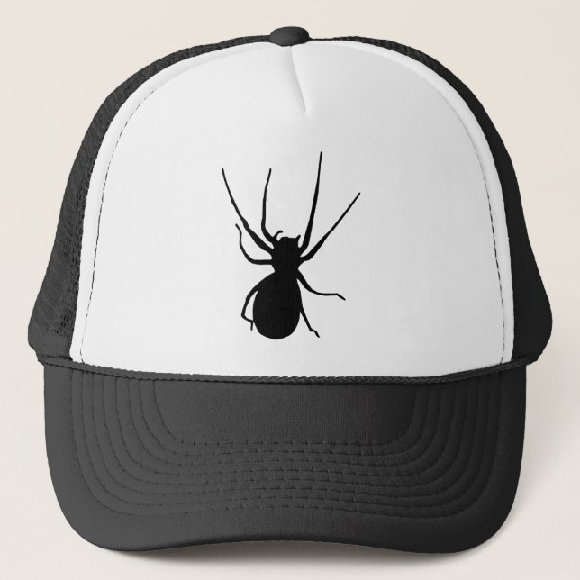 Black Creepy Spider Hat (Front)
