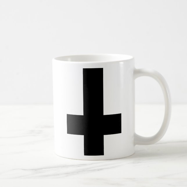 Black Cross Mug (Right)