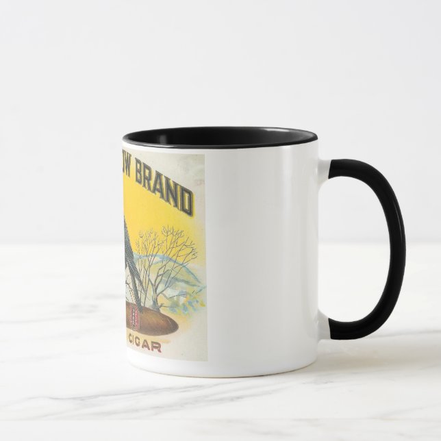 Black Crow Brand Mug (Right)