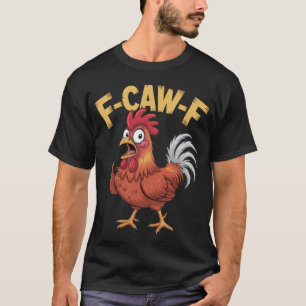 Black Crow, F-Caw-F Funny Black Bird Moon Gothic A T-Shirt