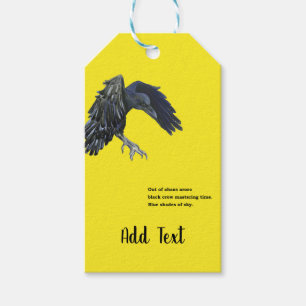 Black Crow & Haiku Gift Tags