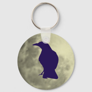 Black Crow Key Chain