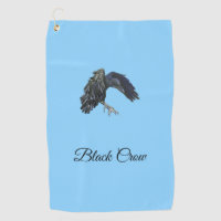 Black Crow Master of Time Personalised Sky Blue