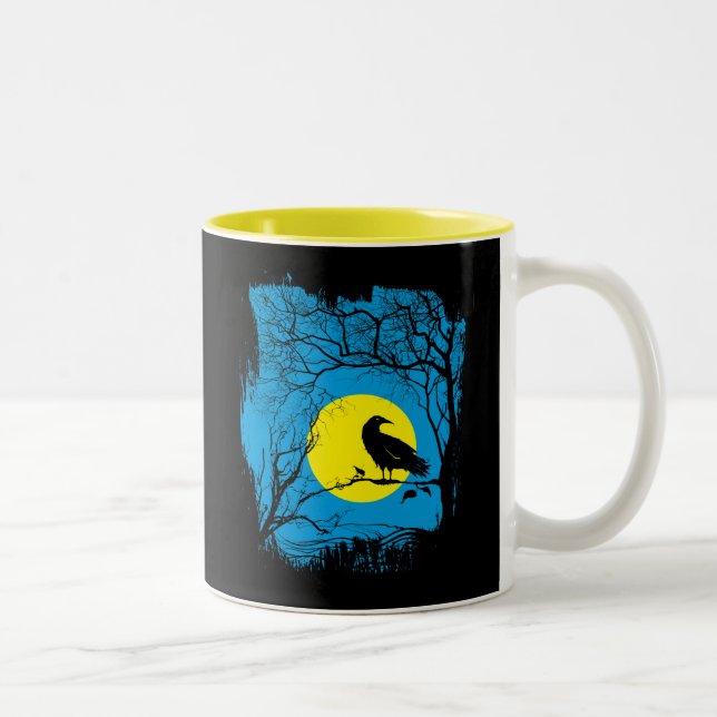 Black Crow Mug (Right)