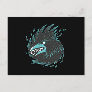 Black Crow Postcard