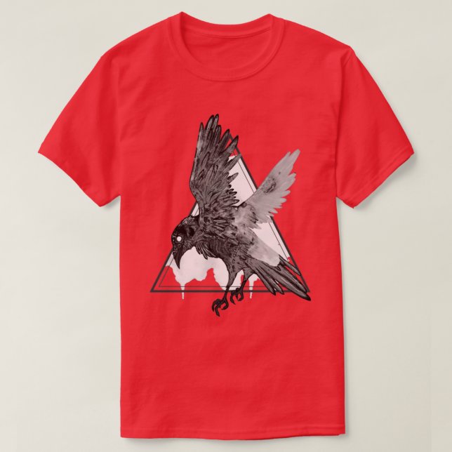 Black crow T-Shirt (Design Front)