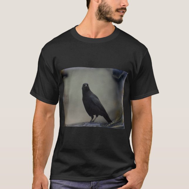 Black Crow T-Shirt (Front)
