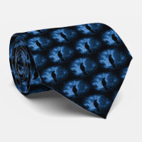 Black Crow with Runes Dark Goth Style Pattern