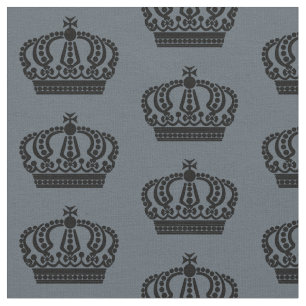 Black crown fabric
