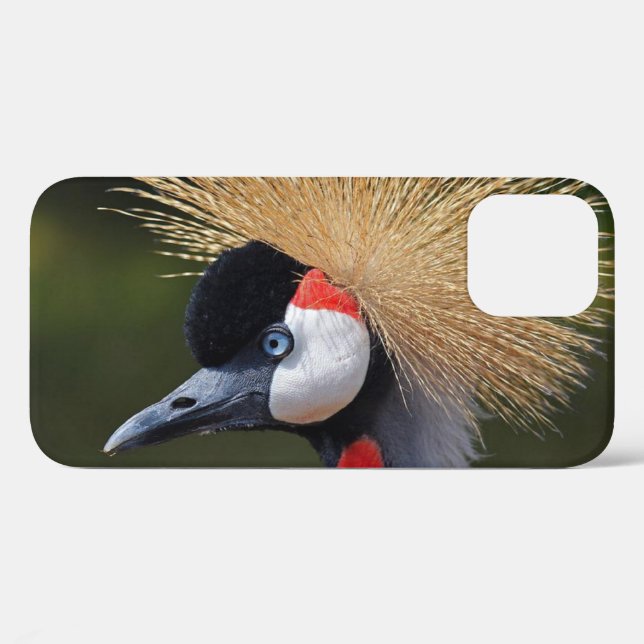 Black crowned crane Case-Mate iPhone case (Back (Horizontal))