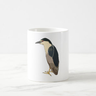 Black-crowned Night Heron Bird Coffee Mug