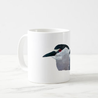 Black crowned Night Heron Coffee Mug