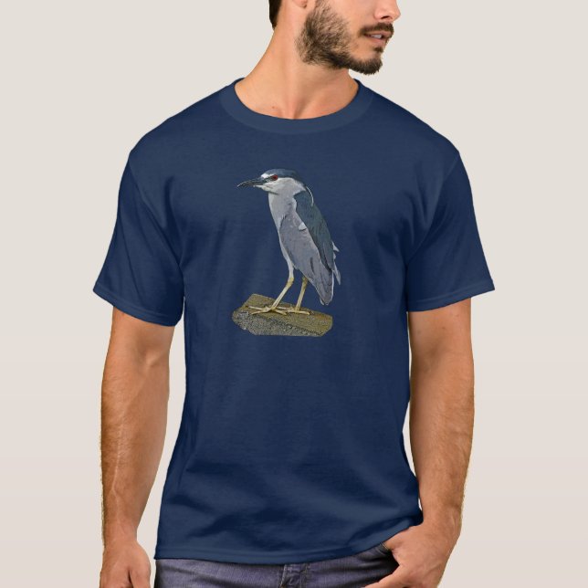 Black-crowned Night Heron T-Shirt (Front)