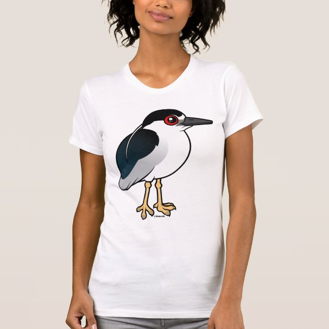Black-crowned Night Heron T-Shirt (Front)