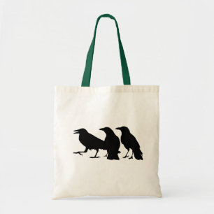 Black Crows Tote Bag