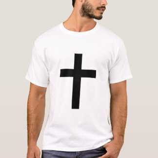 Black Crusader Cross Men's Shirt