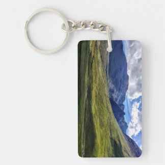 Black Cuillin Mountain on Isle of Skye, Scotland  Key Ring