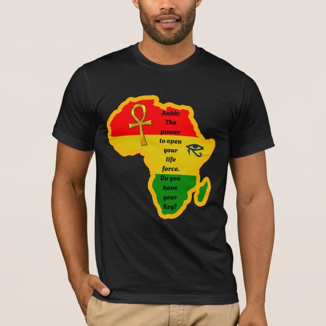 Black Culture/History/Ankh/African/T-Shirt T-Shirt (Front)