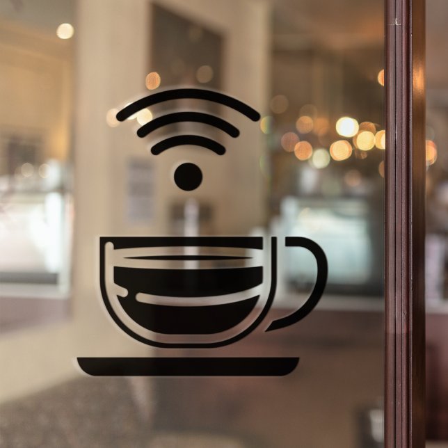 Black Cup Of Coffee Free WI-FI Network  (Creator Uploaded)