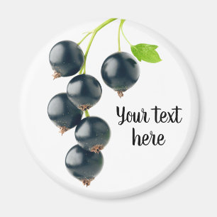 Black currants magnet