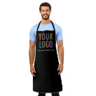 Black Custom Business Apron with Logo Personalised