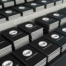 Black Custom Logo Branding Business Promotional