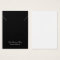 Black Custom Necklace Display Card