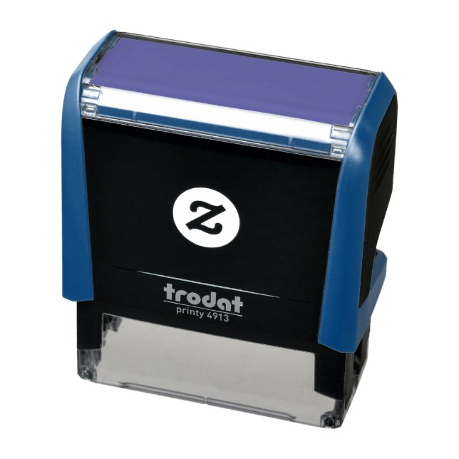 Black Customisable Make Your Own Self-inking Stamp (Product)