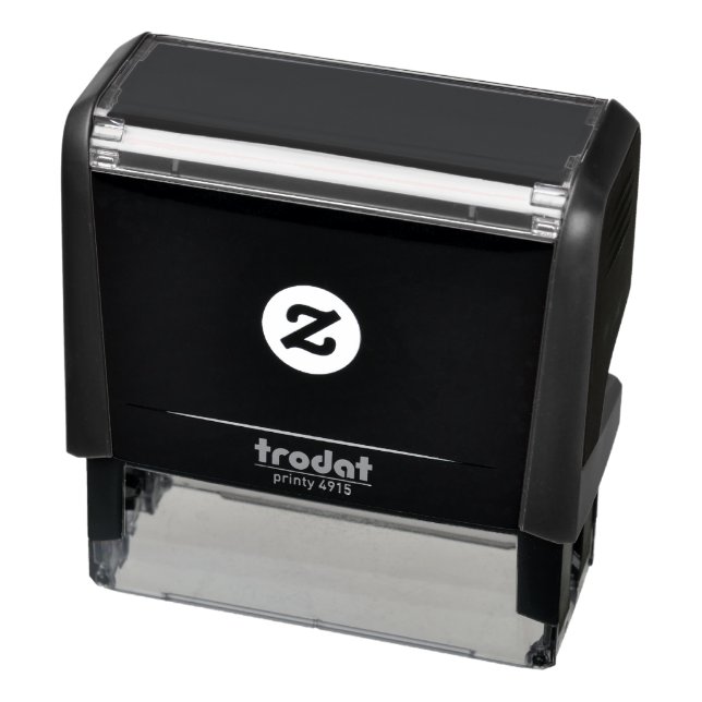  Black Customisable Make Your Own Self-inking Stamp (Product)