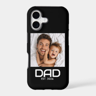Black Dad Established Bold Photo Case-Mate iPhone 