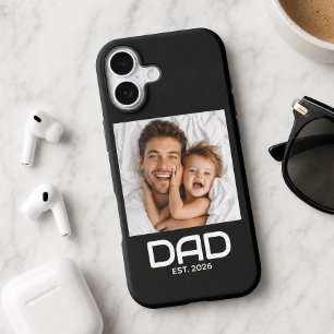 Black Dad Established Bold Photo Case-Mate iPhone 