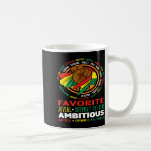 Black Dad Hero Role Model Ambitious Strong Coffee Mug