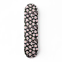 Black Daisy Floral Cute Vintage Pattern Aesthetic
